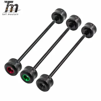 

Front Axle Fork Crash Slider For KAWASAKI ZX6R NINJA 650 1000 Z650 Z1000SX Versys 650 Motorcycle Accessories Wheel Protector Pad