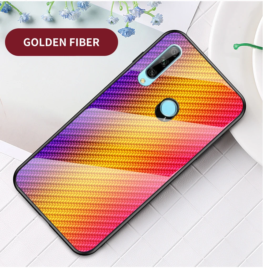 Чехол для huawei Honor 9X, глобальная версия, градиентное закаленное стекло, задняя крышка, мягкая силиконовая рамка, чехол для Honor 9X Premium