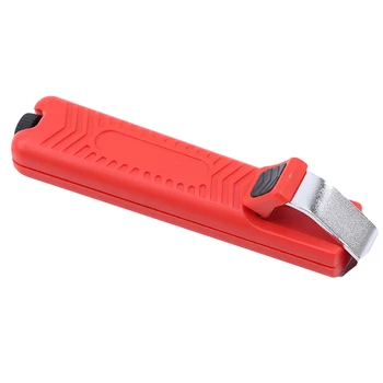 

Portable Cable Wire Stripper Knife Adjustable Rubber Handle Cable Stripper Insulation Stripper Stripping Cutters