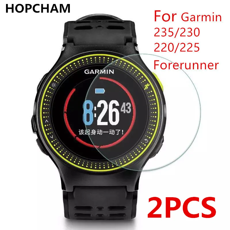 

2Pcs For Garmin Forerunner 225 230 235 245 Music 630 645 735XT 935 35 Tempered Glass 9H 2.5D Premium Screen Protector Watch Film
