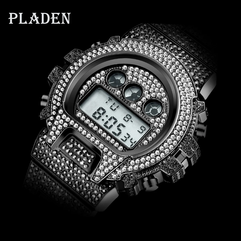 Прямая поставка оригинальные мужские электронные часы PLADEN Gshock роскошные