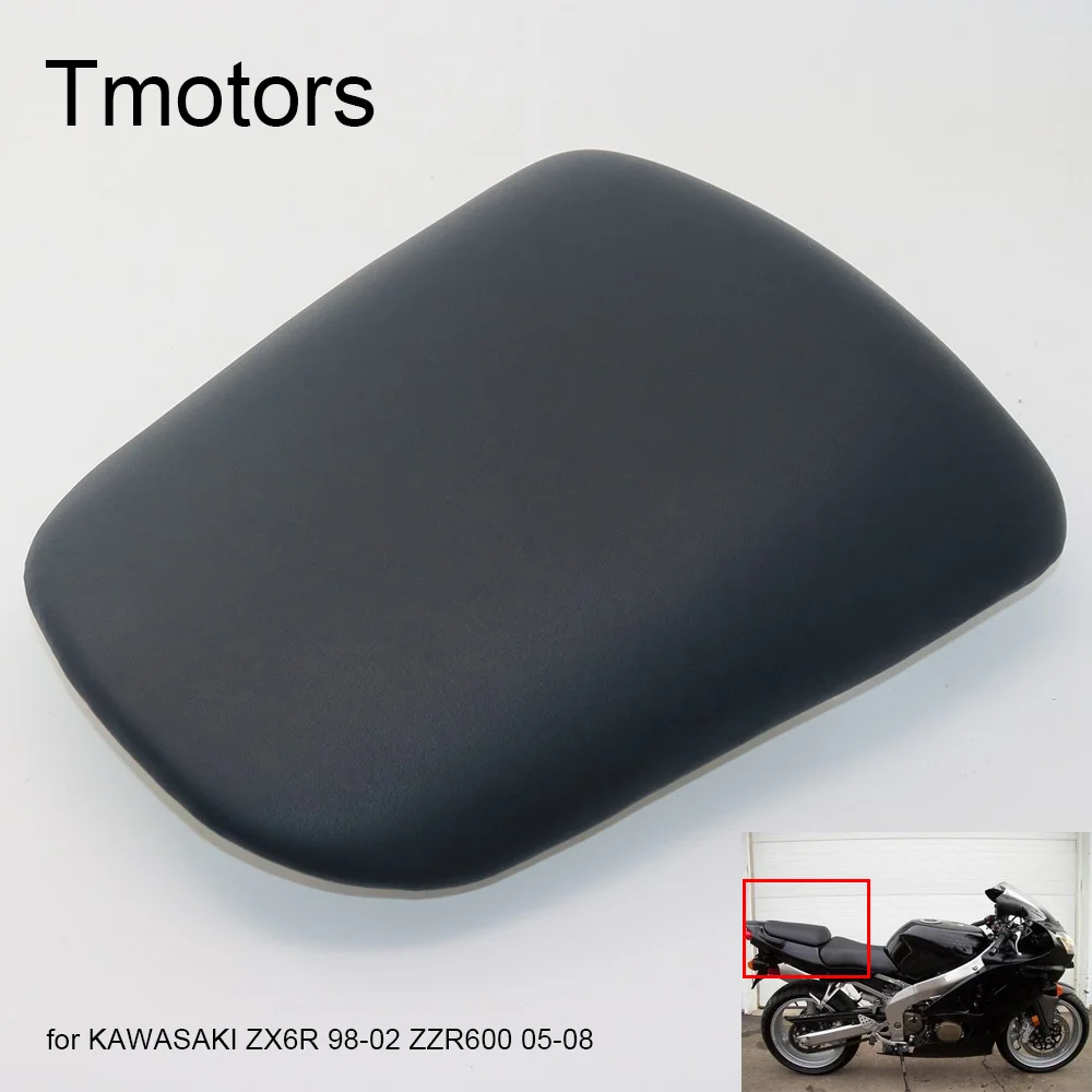 Заднее ПАССАЖИРСКОЕ СИДЕНЬЕ мотоцикла подушка для Kawasaki Ninja ZX-6R ZX 6R ZX6R 1998-2002 ZZR600 2005