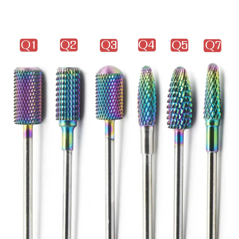Fresas de cerámica para cortaúñas, taladro eléctrico para manicura y pedicura, máquina de limado, equipo de herramientas de Arte de uñas