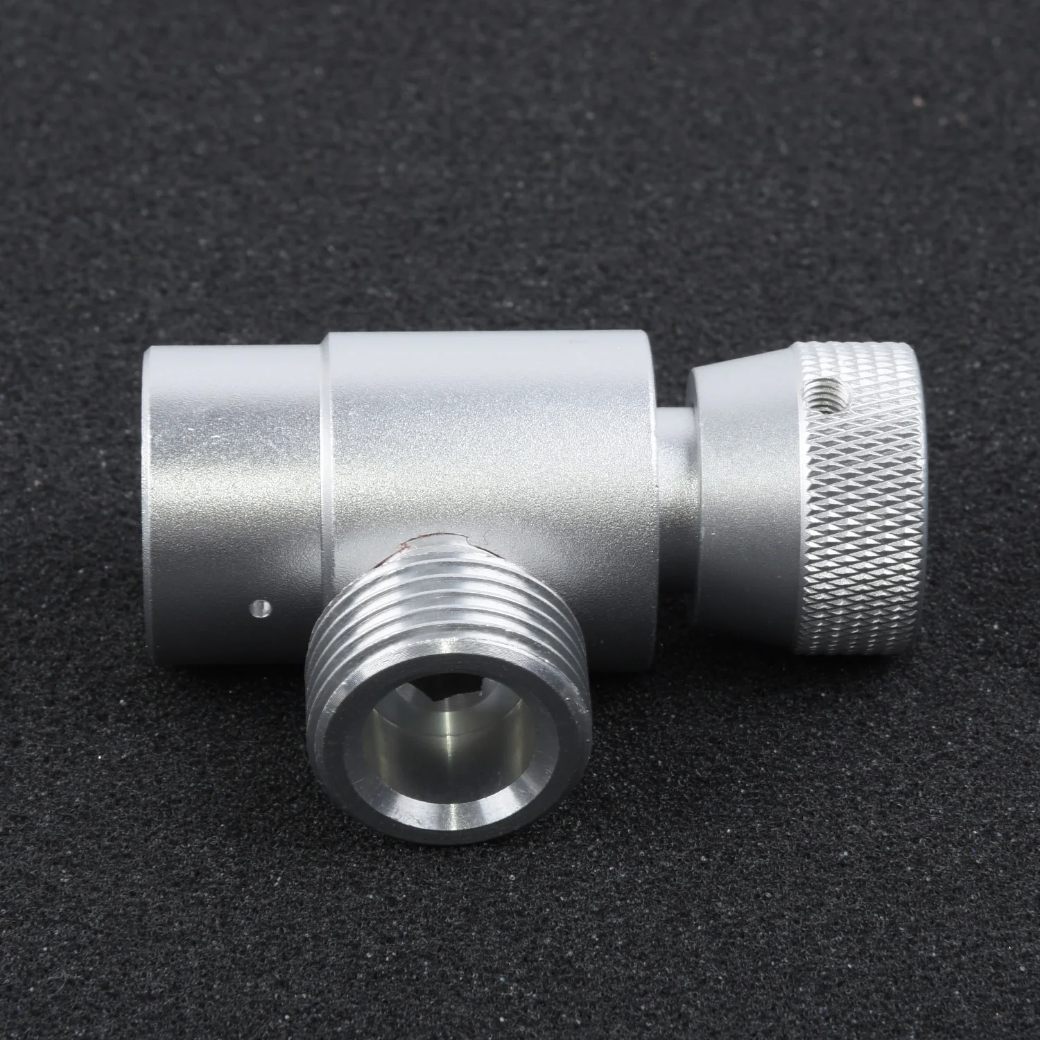 Metall CO2 Zylinder Nachfüllung Adapter W21.8-14 Innengewinde TR21-4,Silber Metall CO2 Zylinder Nachfüllung Adapter W21.8-14 Innengewinde TR21-4,Silber