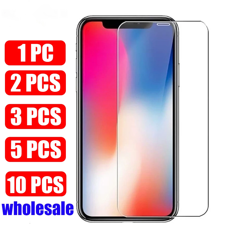 Оптовая продажа 2 шт. 5 10 9H защитная пленка из закаленного стекла для iphone 11 Pro MAX XR X XS