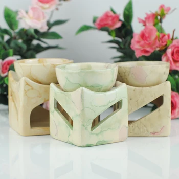 

Plus Capacity Ceramic Essential Oil Burner with Candle Holder , Aroma Candlestick Candle Oil Lamp for Yoga,meditation,home decor