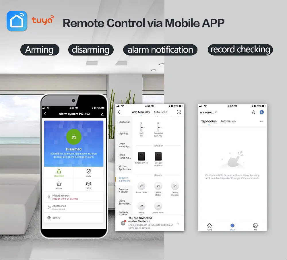 alarme para casa com sensor de movimento