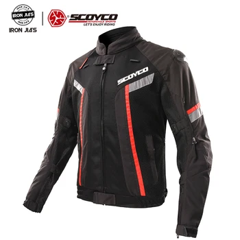 

SCOYCO Motorcycle Jacket Summer Men Waterproof Motorcycle Clothing Protective Jacket Motocross Protection Motocicleta Chaquetas