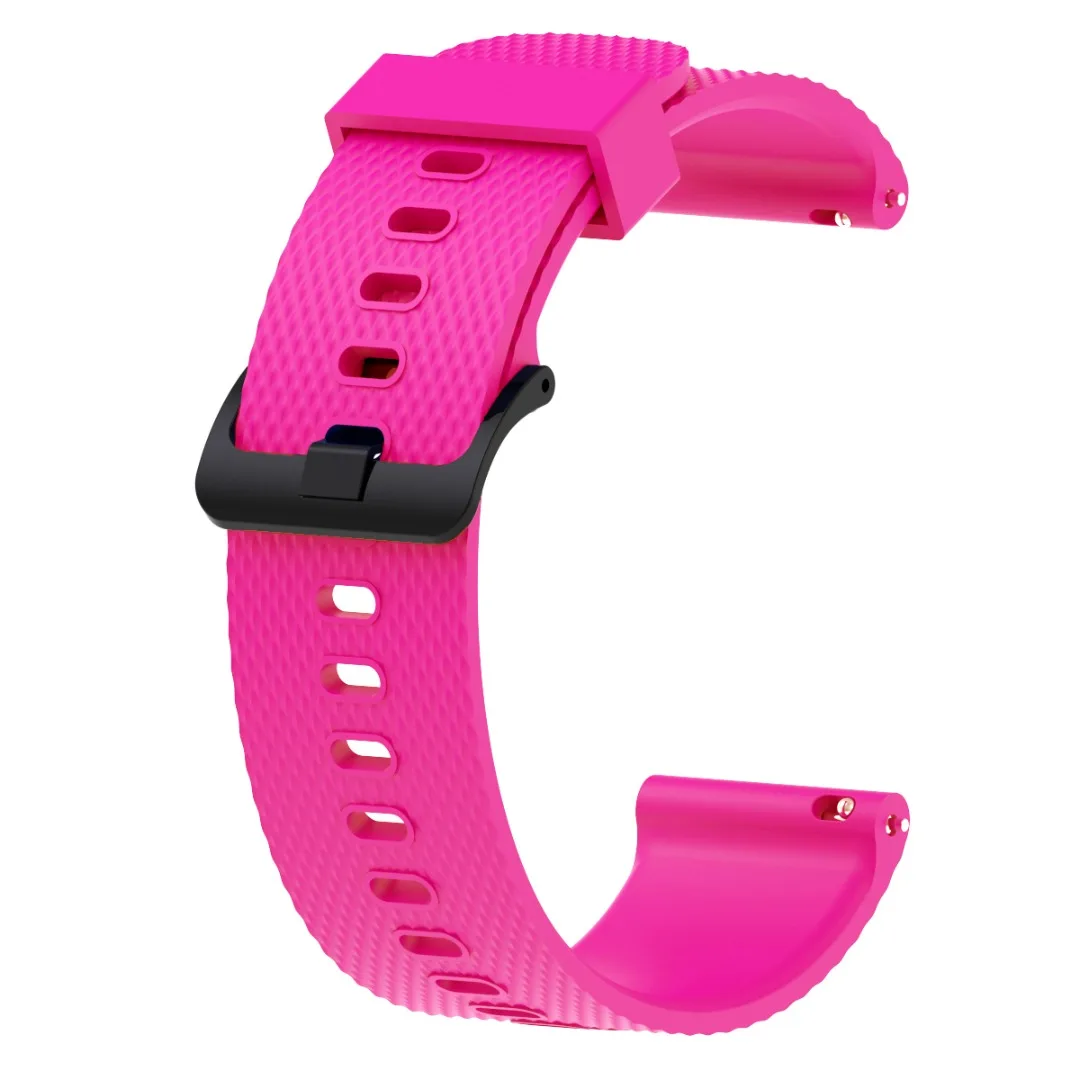 20mm Watch Strap for Garmin Vivoactive 3 Colorful  Silicone Wrist Band Bracelet Strap for Vivomove HR Replacement Watchband