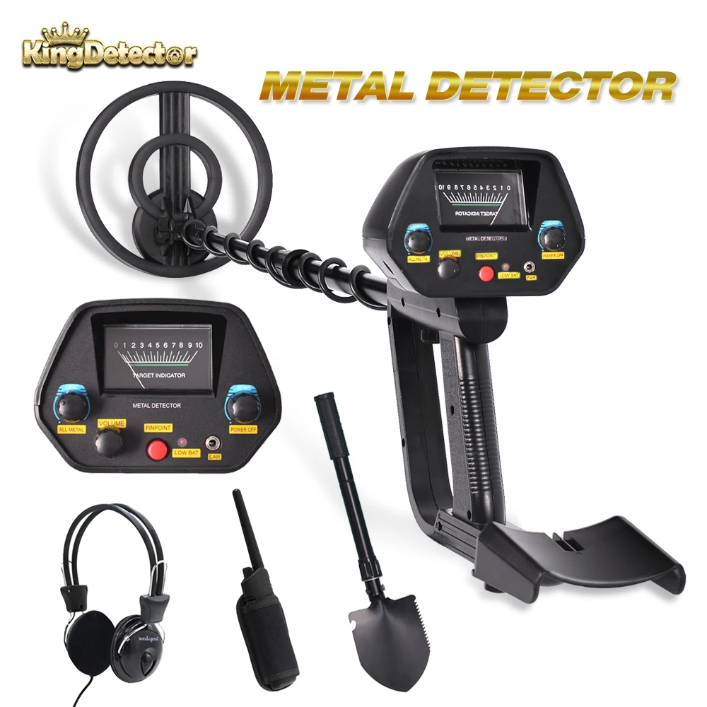 

MD-4080 Metal Detector Underground Gold Detector Metal Length Adjustable Treasure Hunter Seeker Portable Hunter Detector