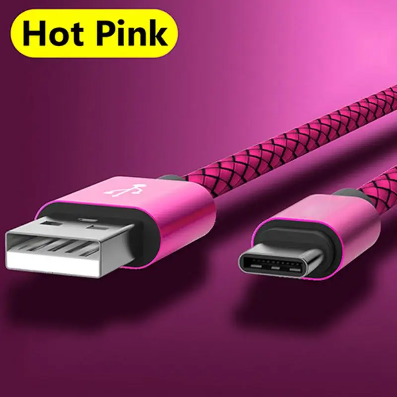 

1m/2m/3m Phone Charger Cable Type C Usb C Cable Fast Charge for Samsung Galaxy Note A20 A30 A40 A50 A60 A70 A80 M20 M30 A6S Pro