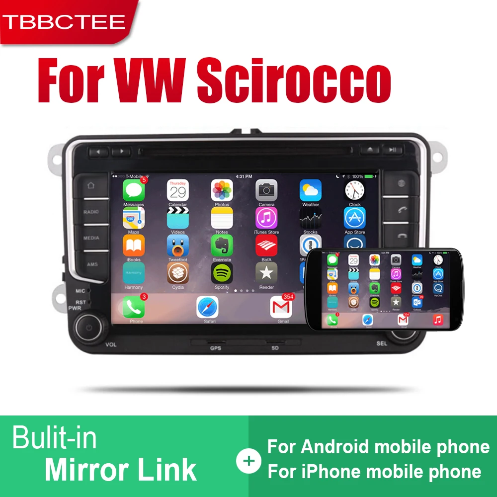 TBBCTEE автомобильный dvd-плеер gps навигация для Volkswagen VW Scirocco 2008~ автомобильное мультимедиа андроид экран системы радио стерео
