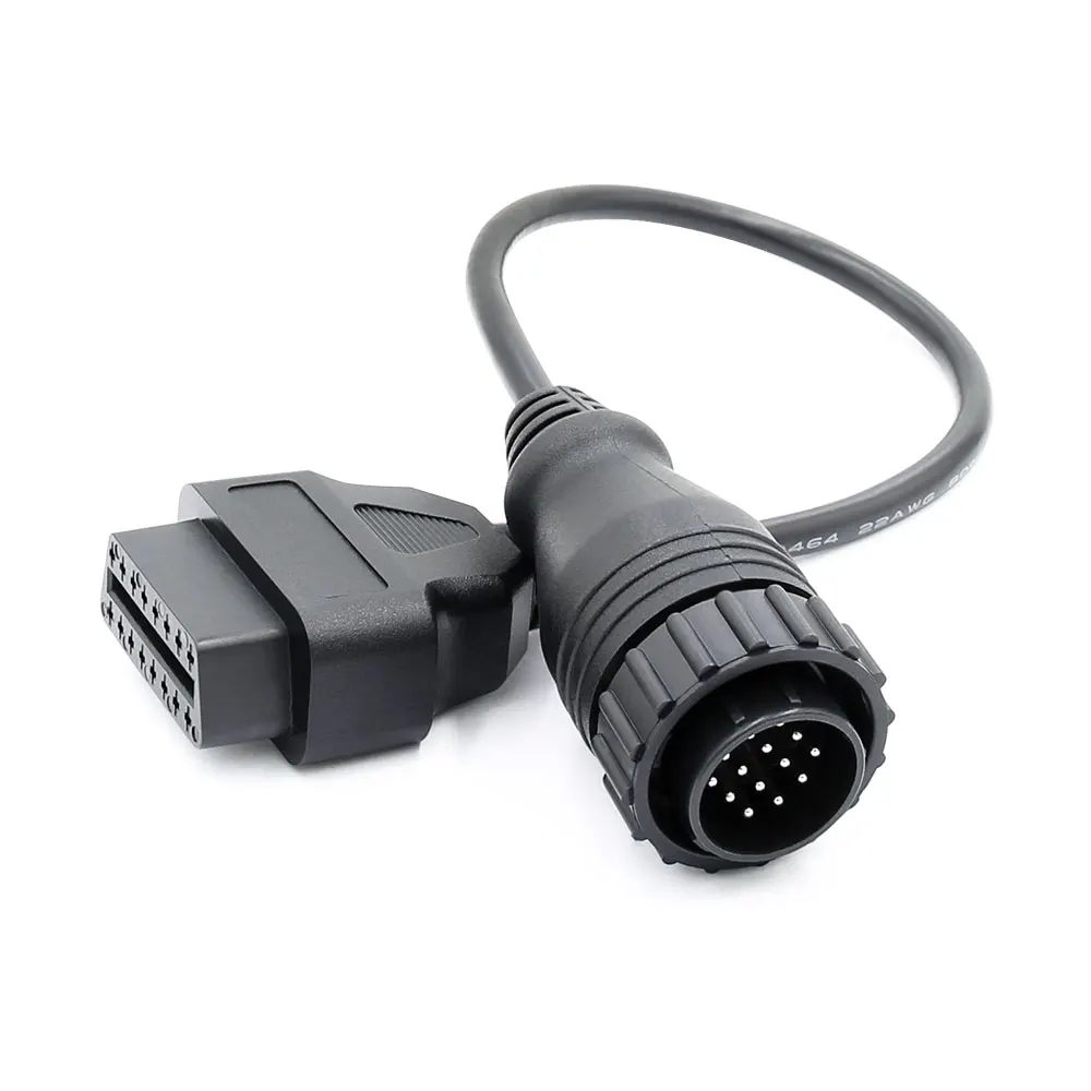 OBD OBDII диагностический адаптер для Mercedes 38 pin obd 38pin Разъем для Benz MB 38Pin/14P до 16 Pin Высокое качество