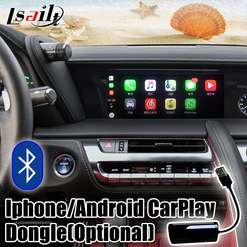 4 ГБ CarPlay/Android мультимедийный видеоинтерфейс для Lexus ES GS IS LX NX RX... 2013 20 Поддержка