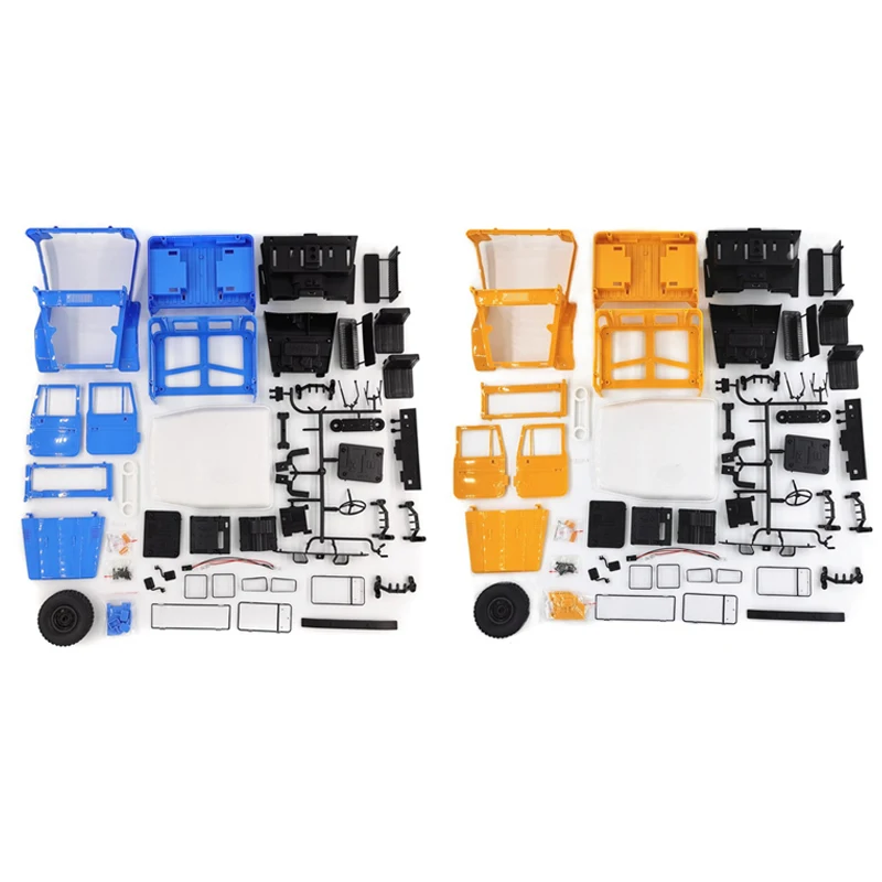 4WD RC Car Body Shell for WPL C34 C34K C34KM C44KM 1/16 2.4G Vehicle Parts Frame | Игрушки и хобби