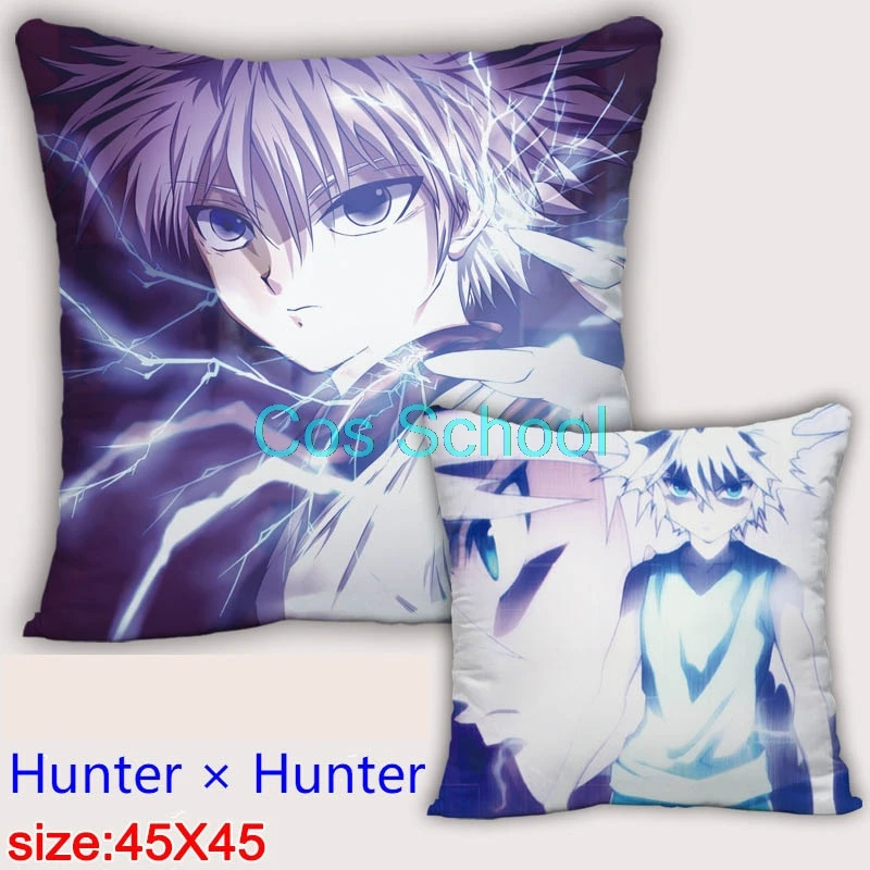 Cos школьные аниме HunterxHunter подушки Gon Freecss диванная прикроватная Подушка Killua Kurapika Hisoka подушки аксессуары
