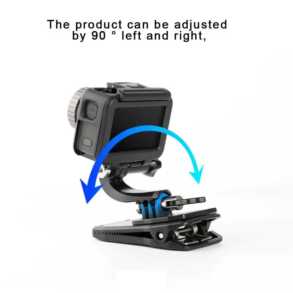Рюкзак зажим Универсальный вращающийся школьная сумка подставка для Gopro Hero 8 7 6 5 DJI экшн Спортивная камера