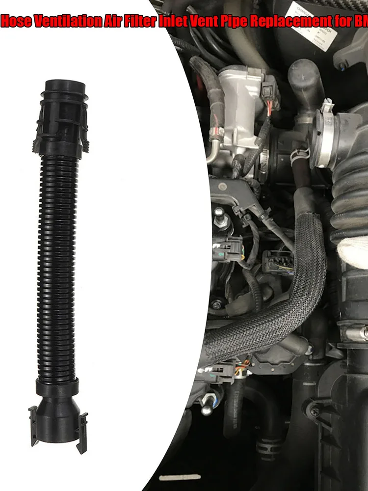 Auto Cam Cover Intake Hose Ventilation Air Filter Inlet Vent Pipe