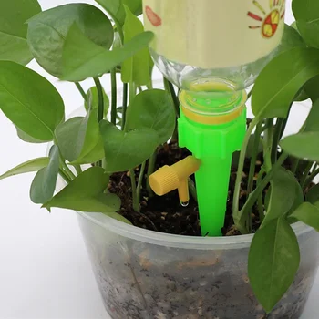 

1PC Drip irrigation system Plant Waterers DIY Automatic drip water spikes taper watering plants automatic houseplant watering