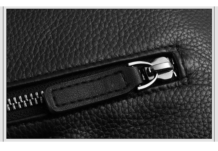 Large-capacity briefcase men handsome leather casual retro handbags business office travel solid color computer bag