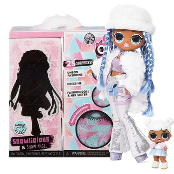 

L.O.L Surprise! O.M.G. Winter Disco Snowlicious Fashion Doll & Sister LOL Doll