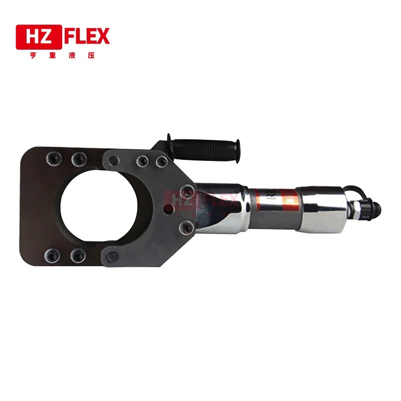 HZ-RF100 Split manual hydraulic cable shear split cable cutter electric bolt cutter armored cable scissors electric driven hydraulic pump 10000 psi double acting manual valve hhb 700ab