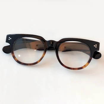 

2019 High Quality Glasses Frame Men With Retro Vintage Acetate Computer Eye Glasses Frames For Men