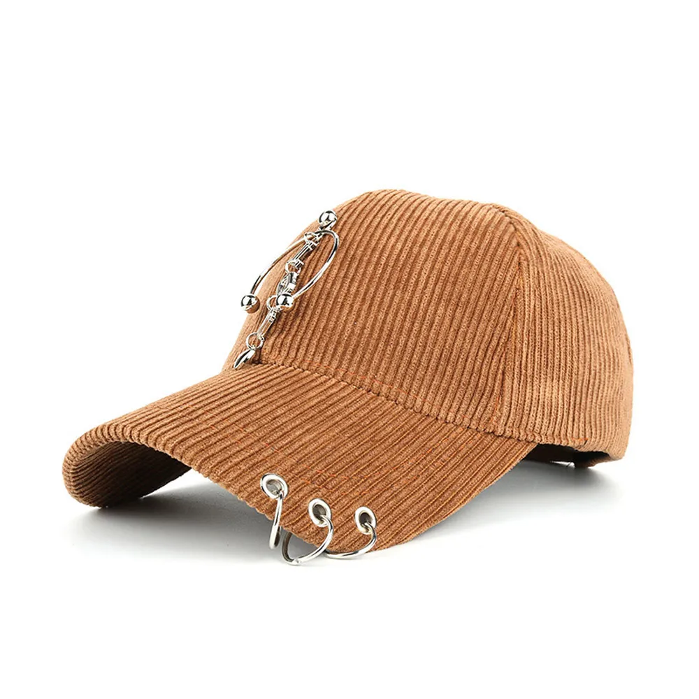 Женская Вельветовая бейсболка Snapback Хип Хоп плоская шляпа M0802