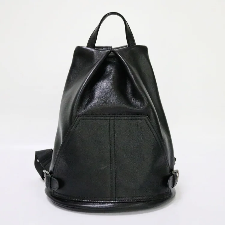 Стильный женский кожаный рюкзак в Корейском стиле, модный рюкзак на молнии, прямая