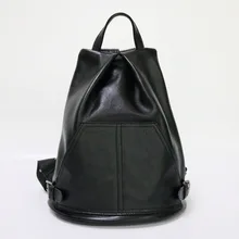 Стильный женский кожаный рюкзак в Корейском стиле, модный рюкзак на молнии, прямая