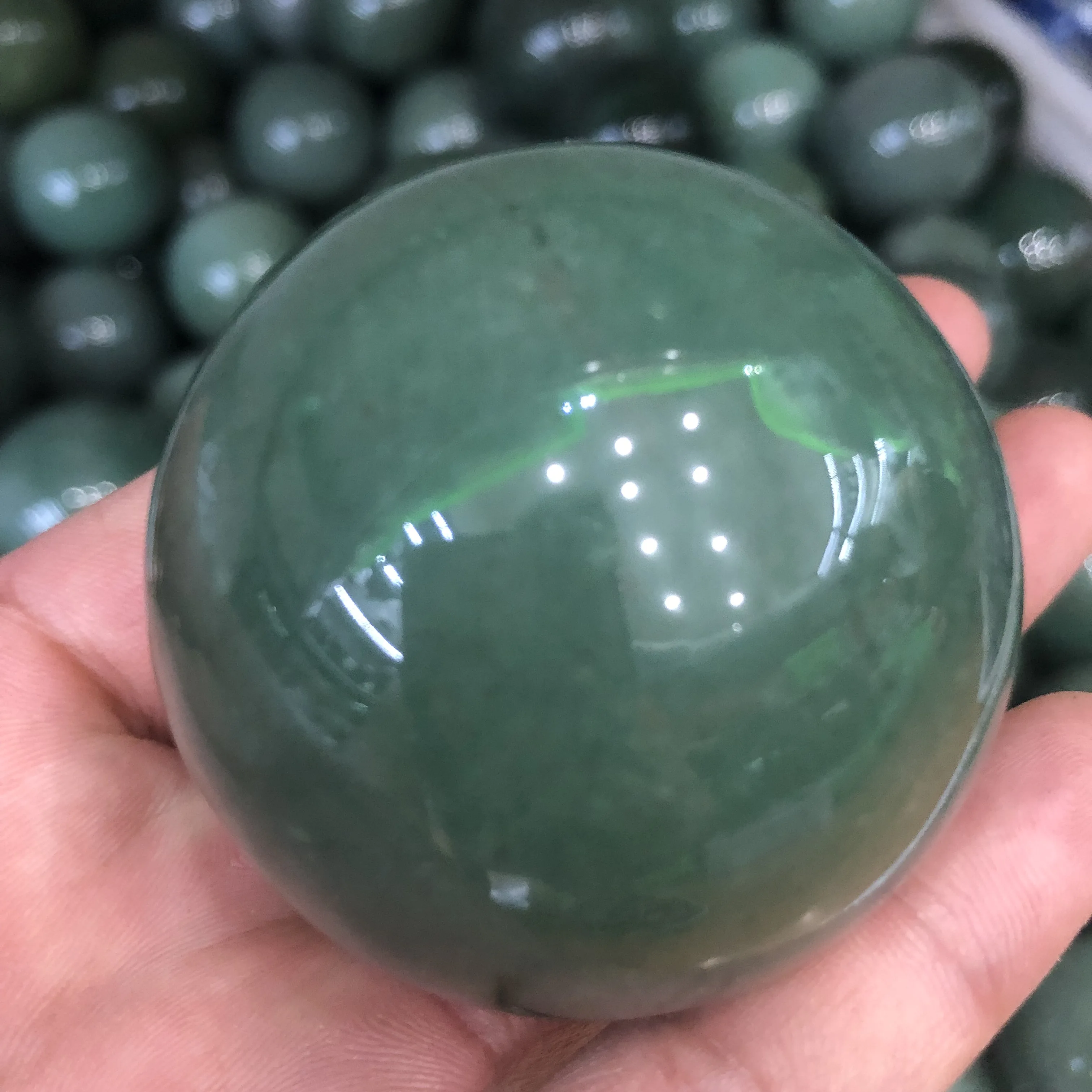 Природный зеленый Восточный фосфор, ручной хрустальный шар, идеальная Сфера, заживление