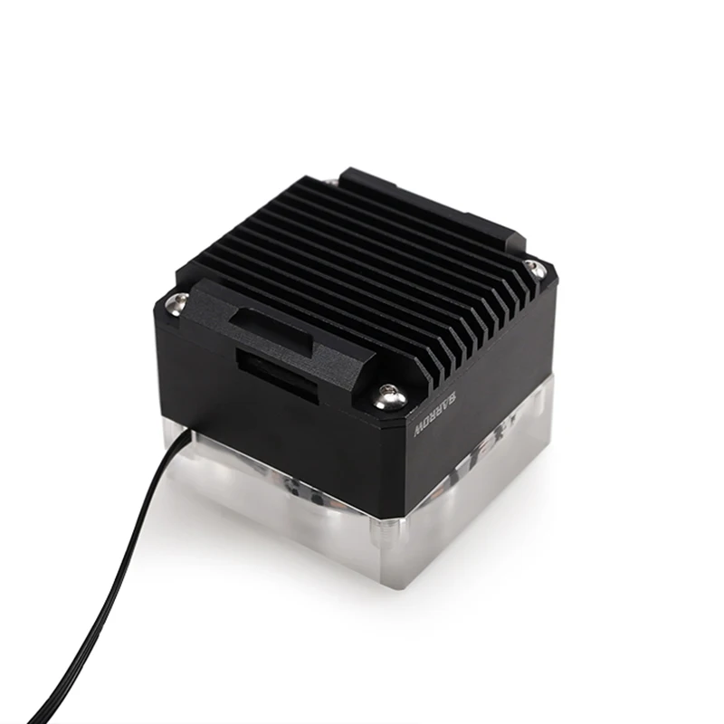 Carrinho de Mão Água Refrigerando Pwm Silencioso Ddc Bomba 17w 12v Acrílico Case Watercooling Construir Acessório Prata Preto Spb17-s Mais - Imagem 6