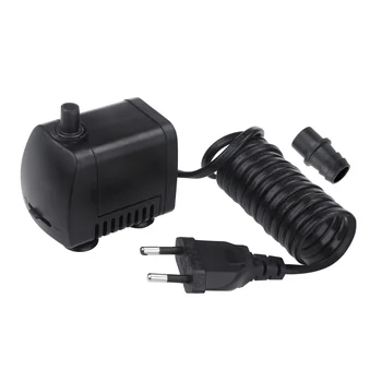 

WINOMO AC 220V-240V 400L/H 7W Aquarium Fish Tank Pond Submersible Water Pump with EU Plug (Black)