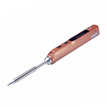

TS100 Electric Soldering Iron Set Solder Components Wires Two Tip Intelligent Programmable Over-temperature Alarm Soldering Iron