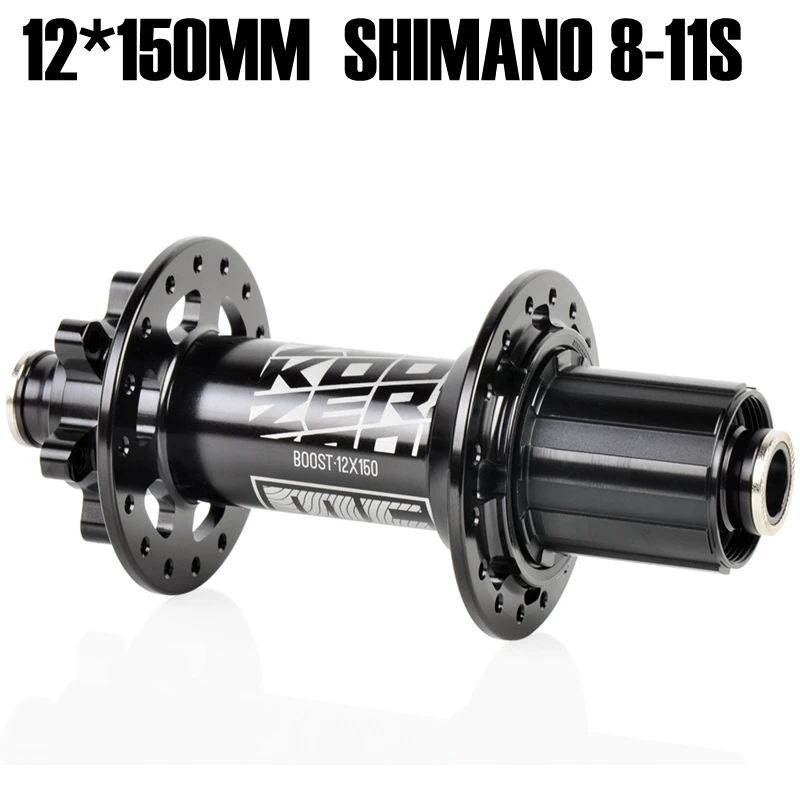 Koozer MF480 32 Hole Boost ступицы 24 Full Fixed gear Храповые ступицы для горного байка 148/150 12 мм и 141 10 мм для 8 9 10 11S или XD 12S - Цвет: 12X150MM SHIMANO