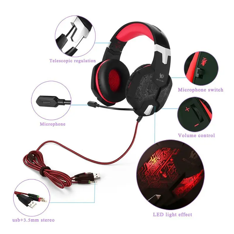 Игровые наушники casque с микрофоном для ПК игровая гарнитура компьютерные игровые