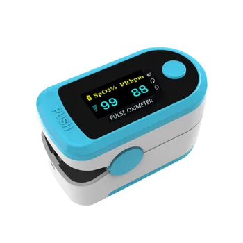 

Professional Oximeter Finger Clip Blood Oxygen Monitor Pulse Rate Oxygen Oximeter for Men Women without Battery (Sky-blue)