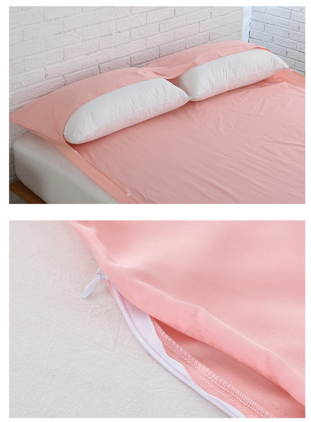 Cotton Travel Portable Mattress Protector Cover for Bed Hypoallergenic Protection Pad Anti Mites Bed Cover for Mattress