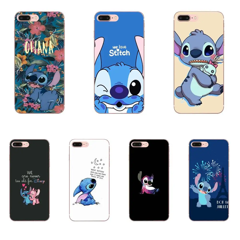

Cartoon Stich Diy TPU Accessories Pouches For Galaxy Alpha Note 10 Pro A10 A20 A20E A30 A40 A50 A60 A70 A80 A90 M10 M20 M30 M40