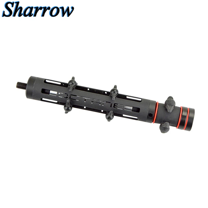 

7.8inch Archery Bow Stabilizer Aluminum Alloy Shock Absorber Vibration Damper Shooting Bow Accessories for Compound Bow Hunting