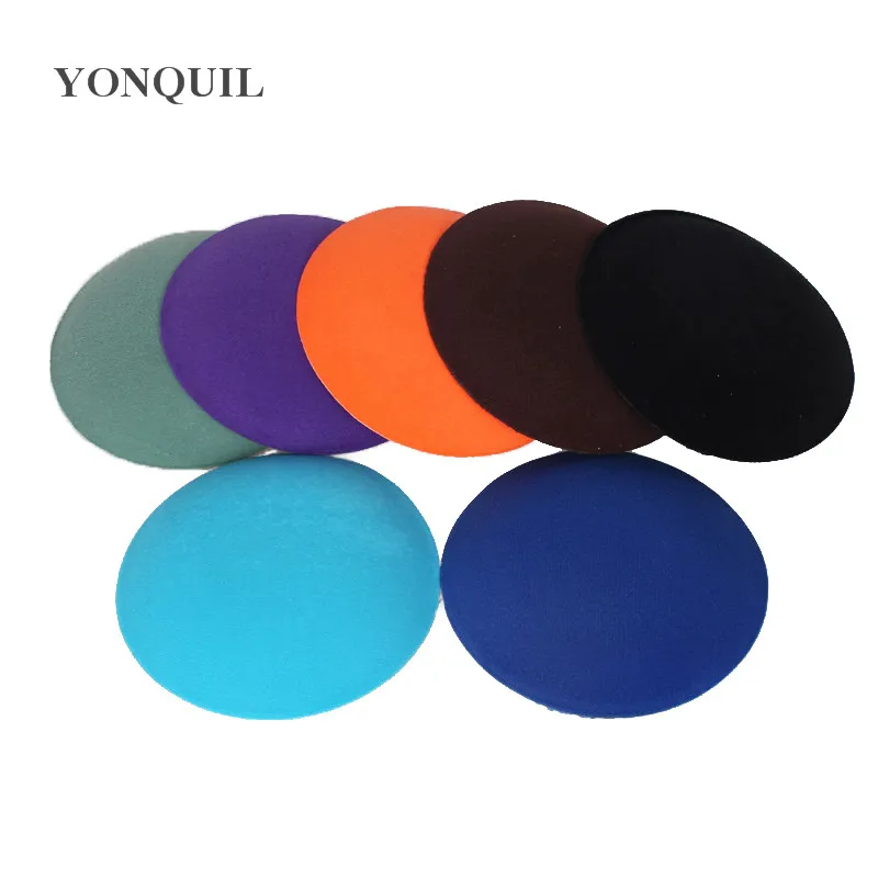 17 CM Wool Felt Fascinator Base Nice Fashion DIY Hair Accessories Wedding Bride Headwear Handmade Ladies Party Hat | Свадьбы и