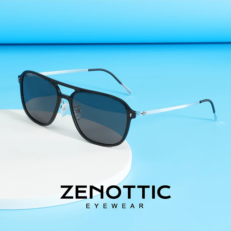 Солнцезащитные очки ZENOTTIC Мужские поляризационные нейлоновые дорожные солнечные