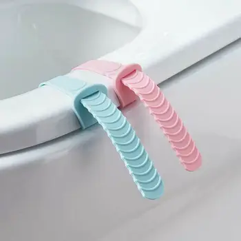 

Toilet Seat Cover Lifter Lid Bowl Seat Lift Handle Bathroom Toilet Seat Hot New Toilet Handle Lid Remover