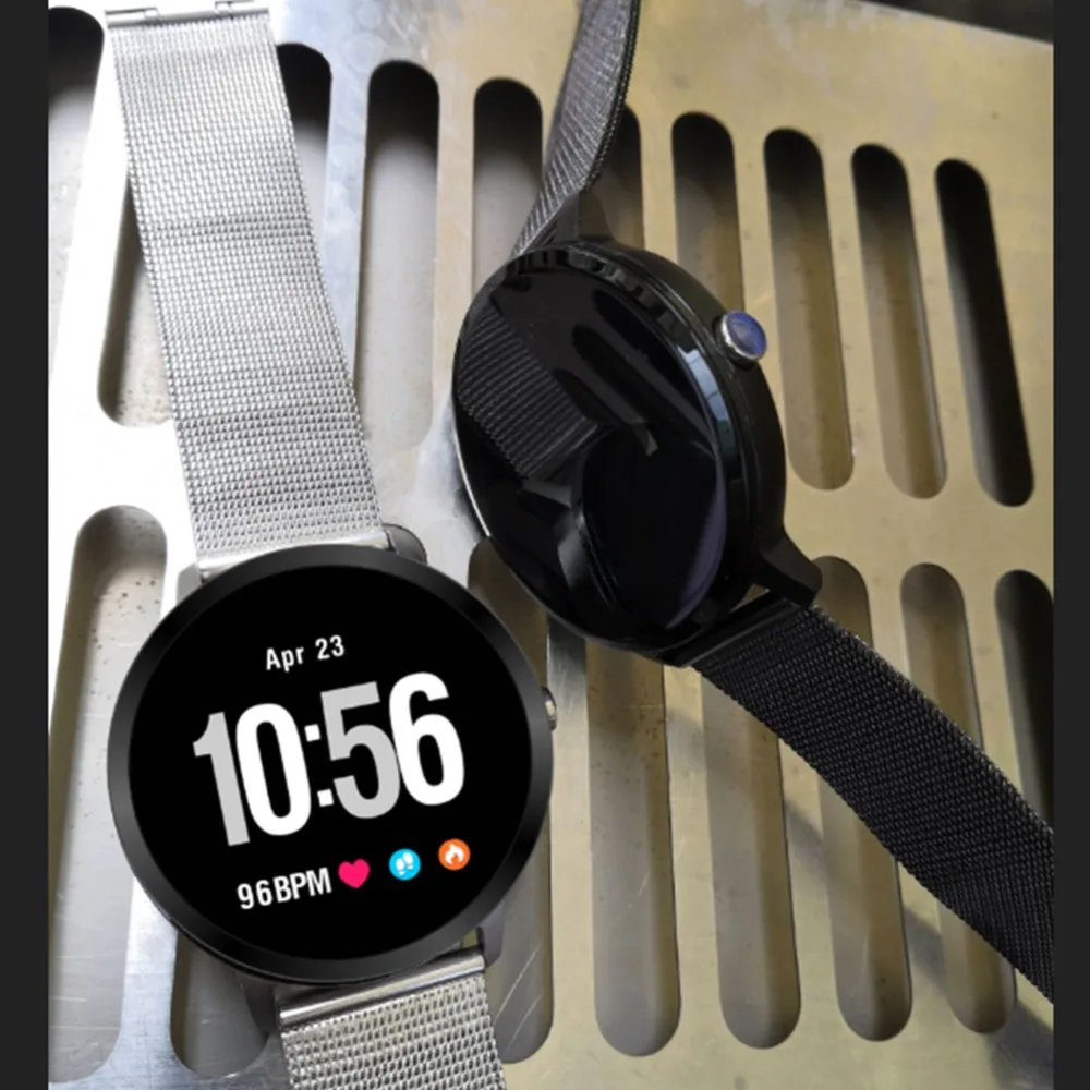 Смарт-часы V11 с Bluetooth 4,0, IP67, водонепроницаемые, из закаленного стекла, для занятий спортом, фитнес-трекер, монитор сердечного ритма, для мужчин и женщин, умные часы