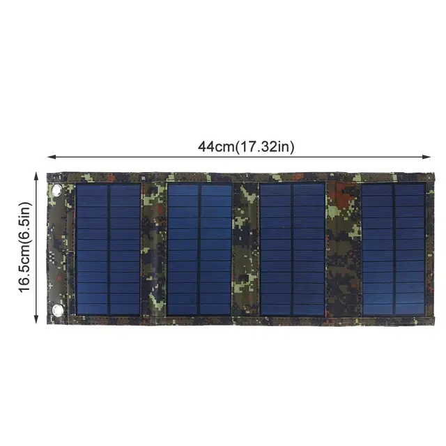 High Quality Foldable Solar Panel 60W Sun Power Solar Cells Charger Battery 5V USB Protable Solar Panels for Smartphone Camping 6
