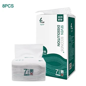 

Portable 3 Layer White Toilet Paper Hotel Bathroom Tissue Wood Pulp Skin Friendly Kitchen Living Room Soft Household Safety