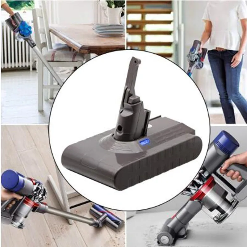 2 шт 4800mAh 21,6 V батарея для Dyson V8 батарея для Dyson V8 абсолютный/пушистый/животное/литий-ионный Пылесос аккумуляторная батарея