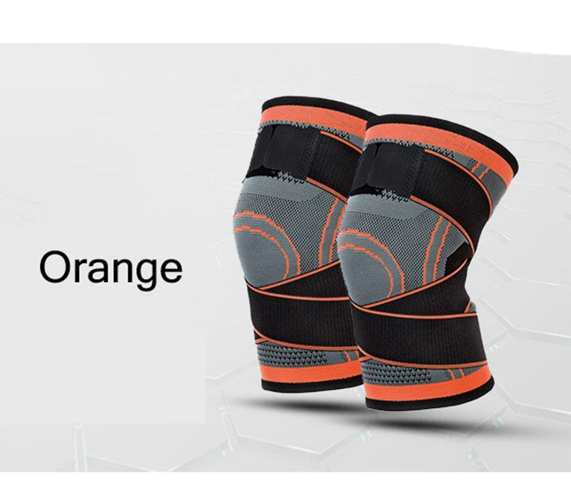 Kneepad Support Professional Protector Sports Knee Pads Breathable Bandage Knee Brace Basketball Tennis Cycling (45)