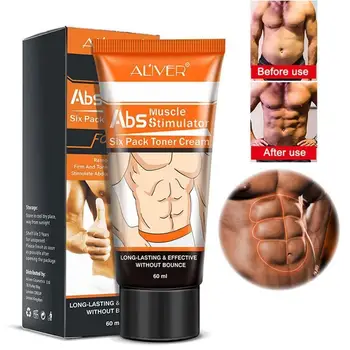 

Powerful ABS Muscle Stimulator Cream Abdominal Muscle Muscle Anti Strong Stronger Fat Product Cellulite Burn Weight Loss Cr