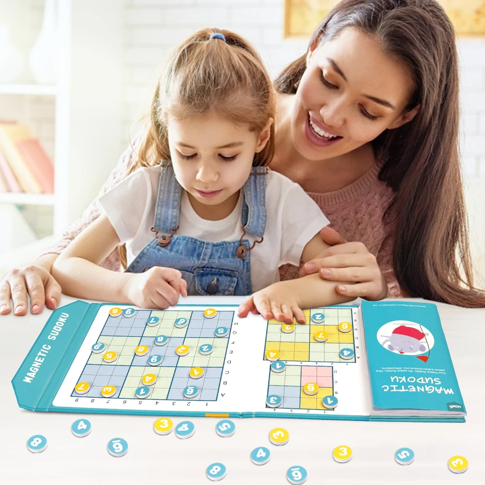 Multifunctional Sudoku Puzzle Toy Table Game Board Math Thinking